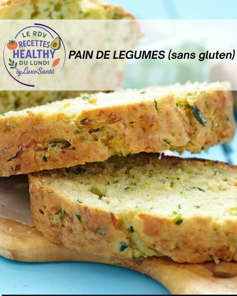 Pain de légumes sans gluten