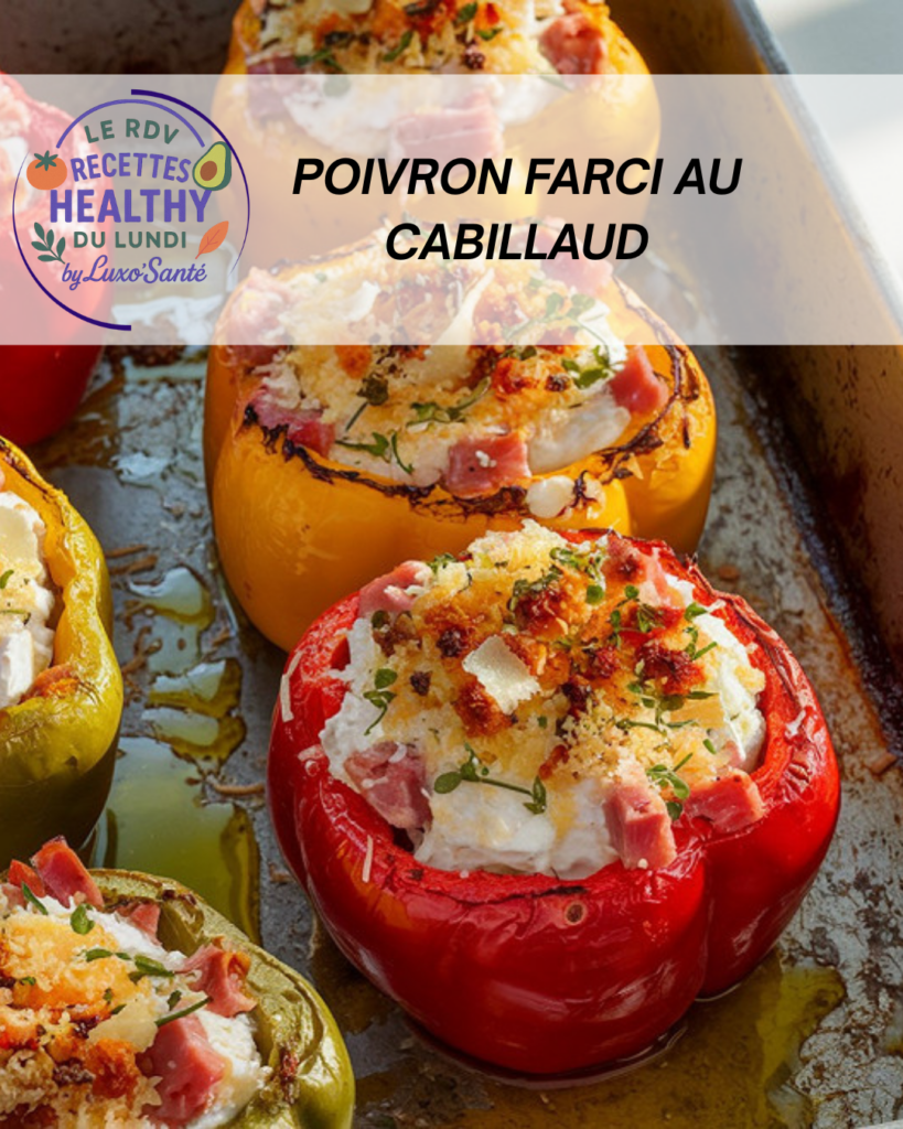 Poivrons farcis au cabillaud