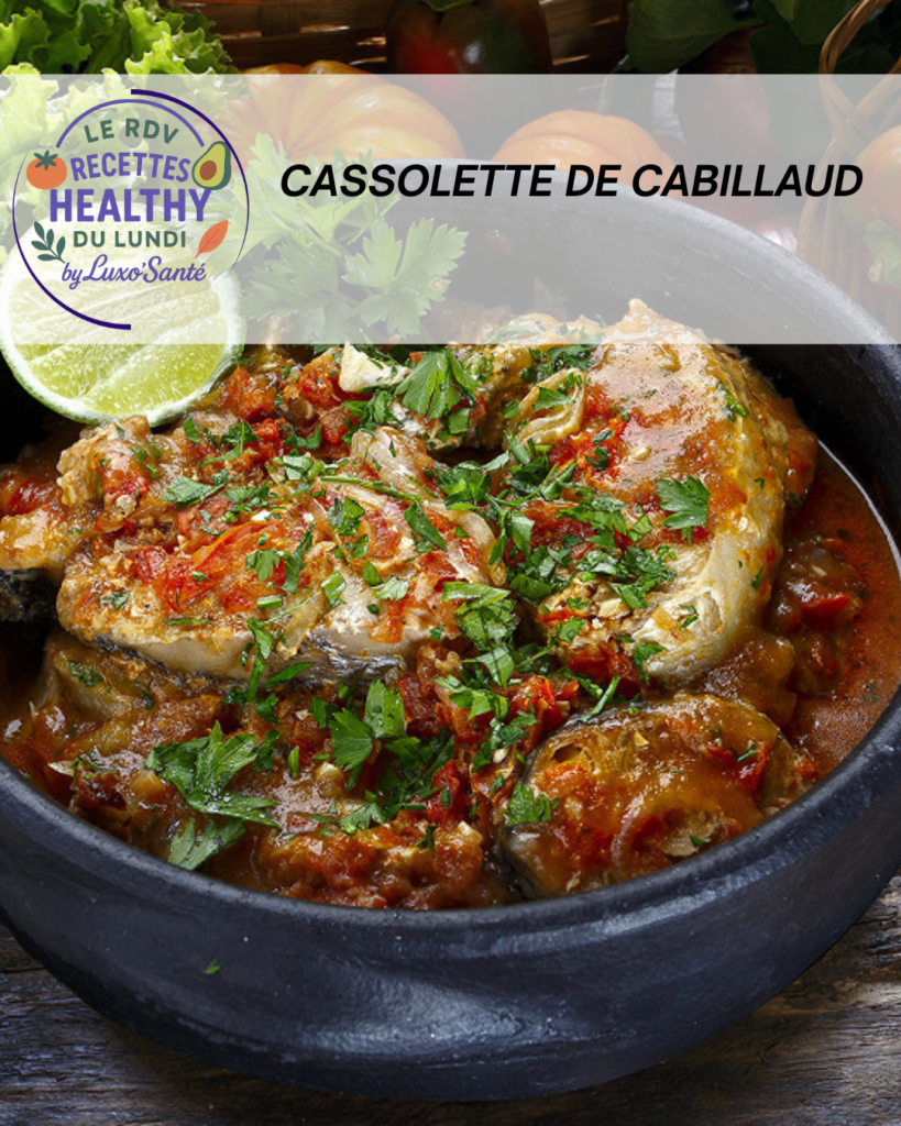Cassolette de cabillaud
