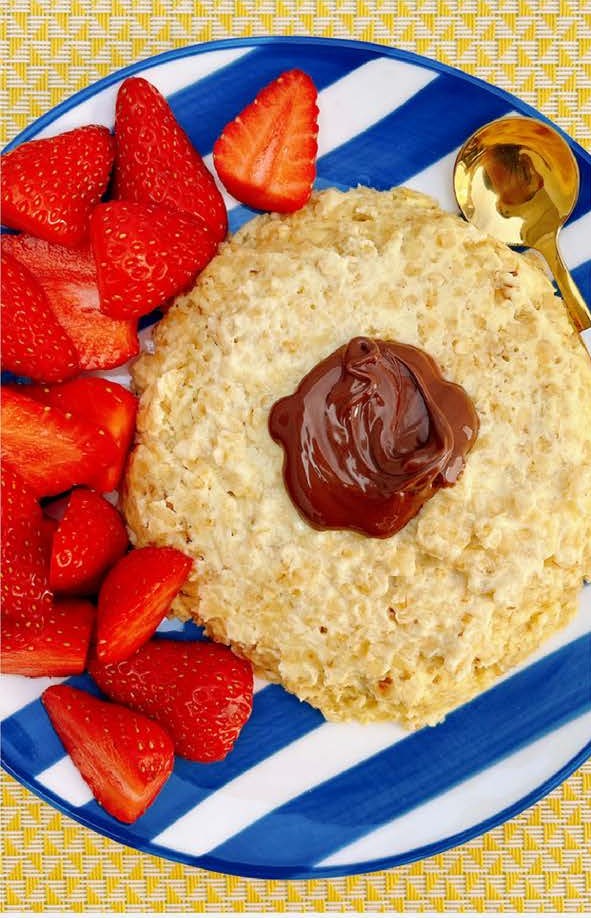 Bowlcake à la cannelle et aux fraises