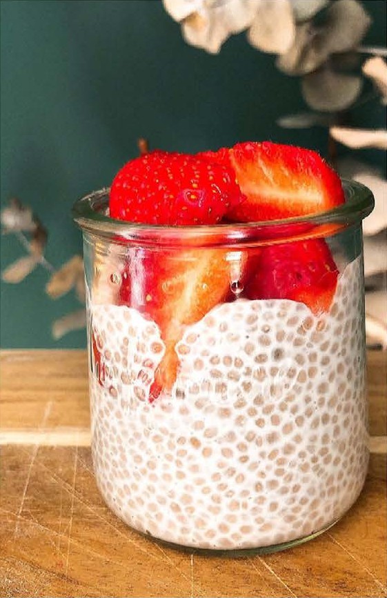 Petit-déjeuner aux graines de chia