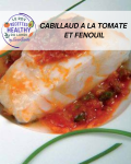 Cabillaud à la tomate et au fenouil